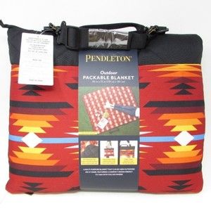 Pendleton Outdoor Packable Blanket 60"x72" Aztec Picnic Camping Water Resistant